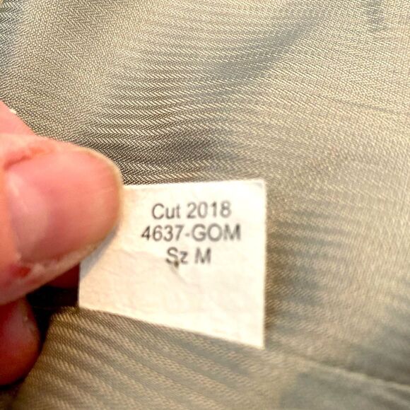 Finicky Filly Rare Elegant Blazer in Shimmery Pink w/ gray, zipped pockets - Picture 12 of 16